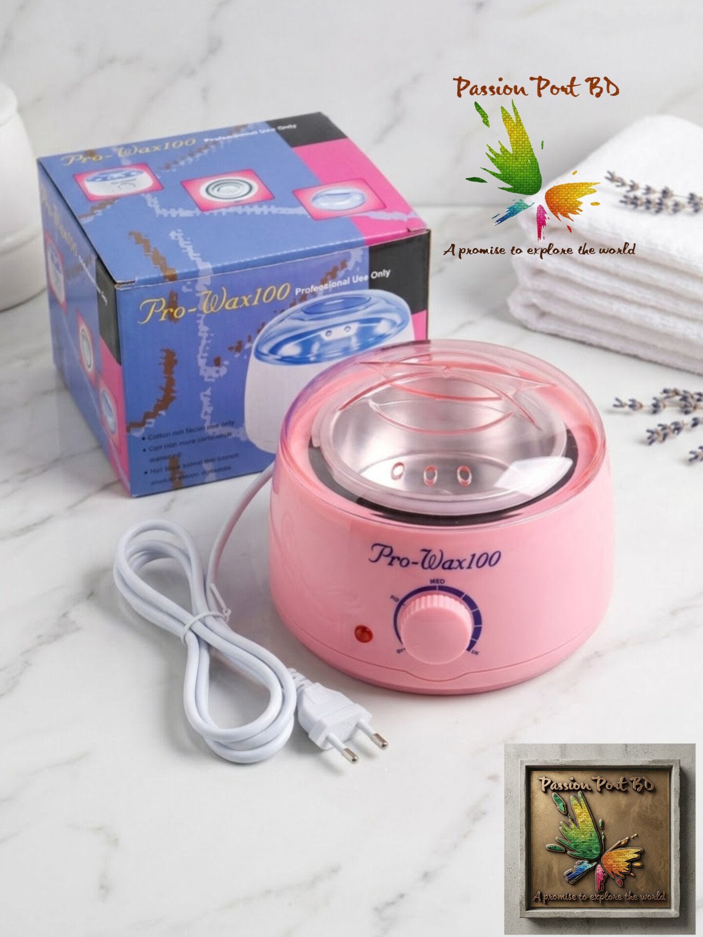 Pro Wax 100 Wax Heater - Pink