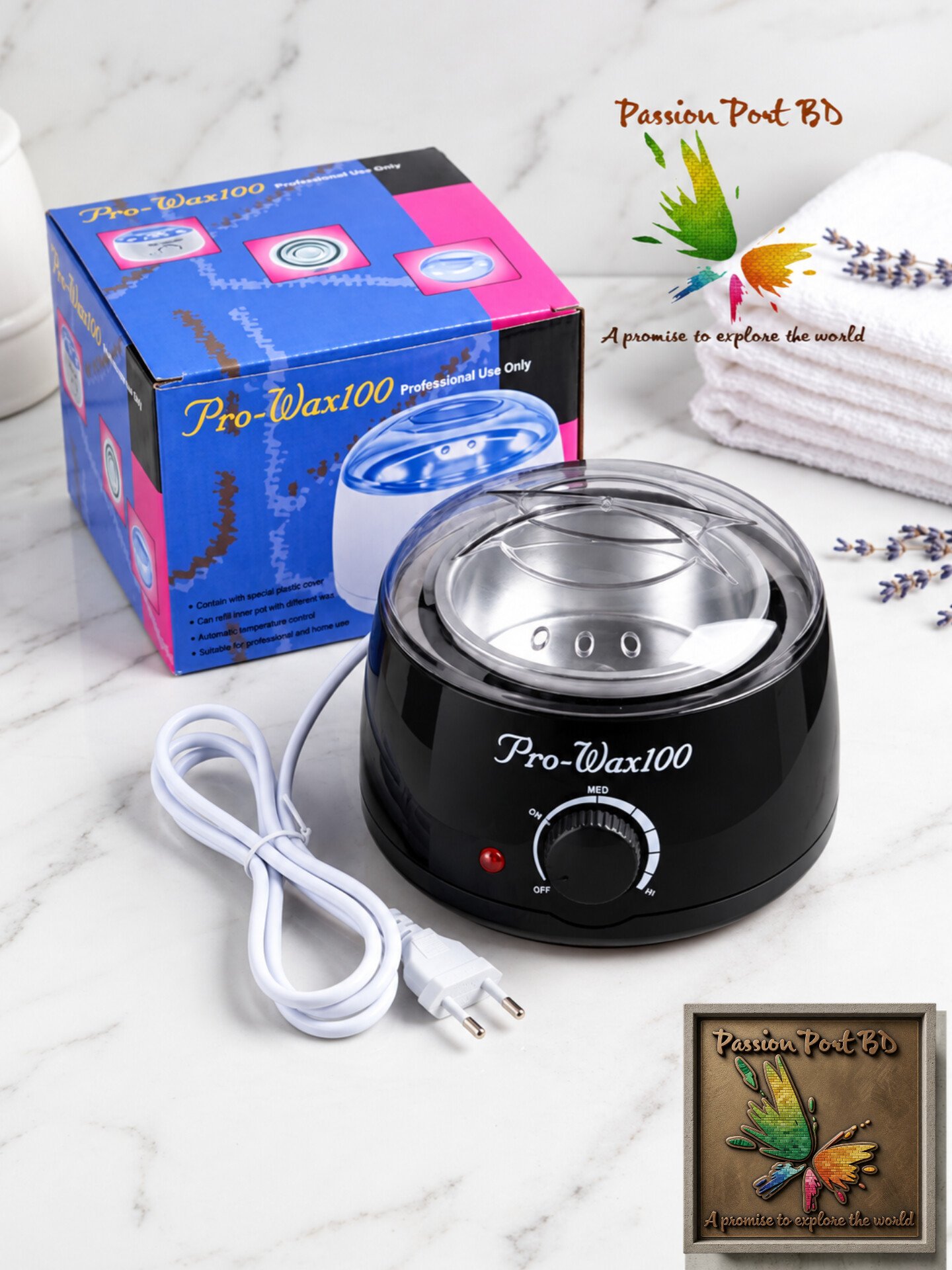 Pro Wax Heater 100 - Black